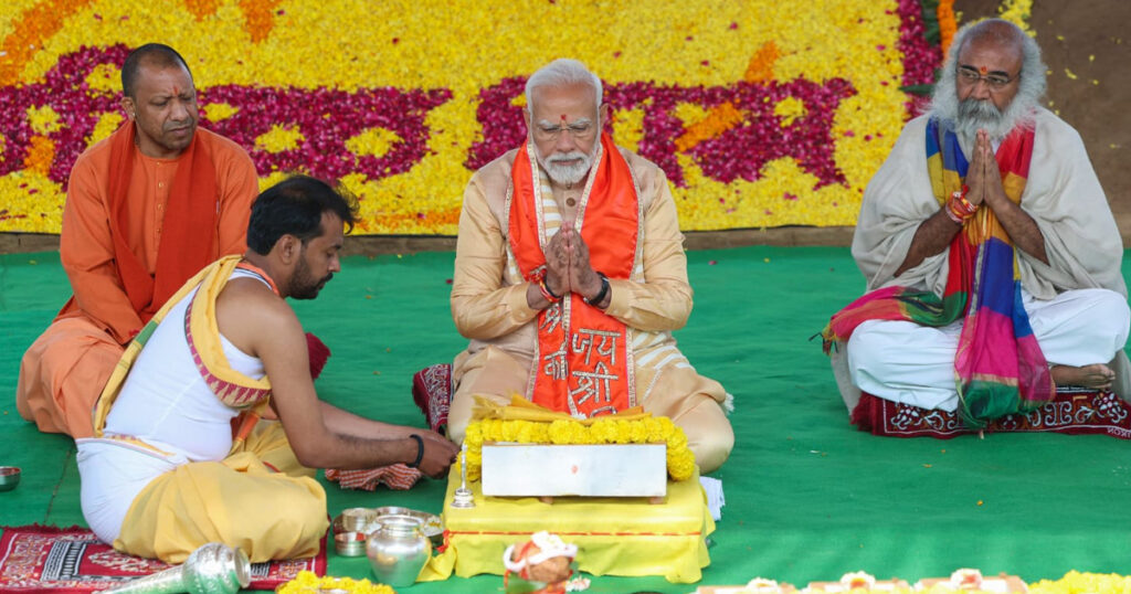 Modi in Kalki Dham